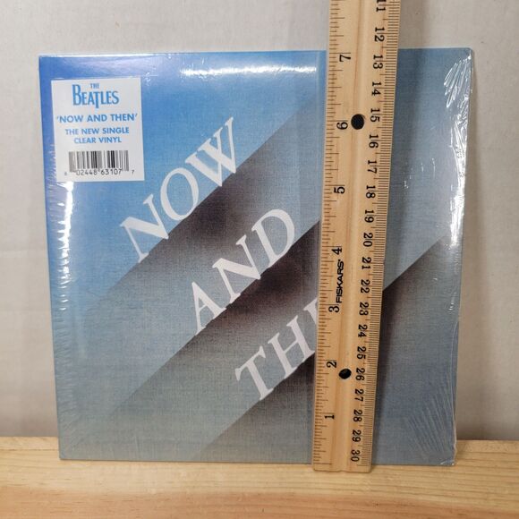 VINYL The Beatles: Now and Then - Clear 7" EP 45rpm - NEW / SEALED - Picture 6 of 6